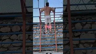 Челлендж 50 подтягиваний за 30 дней, продолжение.День 27/30.Сегодня по плану: 1*Макс, 2*20#shorts