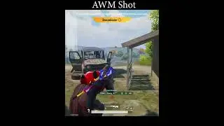 AWM Shot on jeep #youtubeshorts #shorts #awmshorts #pubgmobile #sniperking