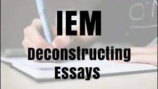 M6 IEM 2022: Deconstructing My Essay - MIMI