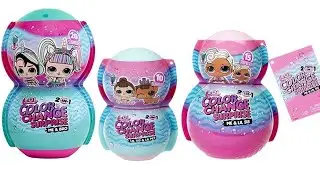 L.O.L OMG 2 toys in 1 jouets en spielzeuge in.Color change surprise.Lil sis&lil pet