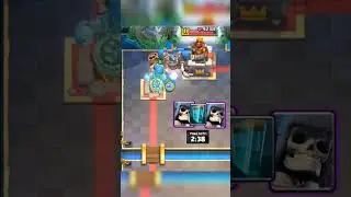 ( elite barbarian + giant skeleton vs pekka ) + clone+ mirror #clash #games #clashroyale #pekka