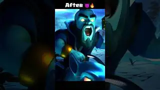 Hog rider and Wizard to Hog wizard transformation ll Clash of clans ll #clashofclans #coc