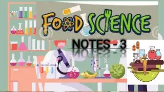 Food Science Notes | Part 3 #foodsafetyofficer #fso #foodscience #foodtechquiz  @foodtechnologi