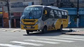 Caio F2400, da Sou Cubatão, no centro da cidade.