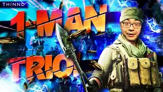THINND: *HIGH IQ* Going SOLO in Trios in Verdansk! Featuring FFAR + M16 class