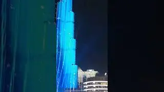 Burj Khalifa Night Sow | Alfazone #burjkhalifa #dubaimall #shorts