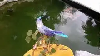 Japanese singing bird automaton (VERY RARE) 003