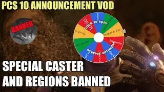 Using a Wheel to Ban Regions in a Legends of Runeterra PvP Tournament