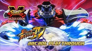 SFV AE S3 ARCADE MODE SF4 WITH M.BISON