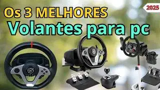 Qual o melhor volante para pc volante gamer de 2025  Volante para pc bom e barato