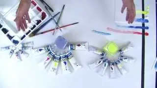 Beginners Guide to  Derivan Watercolour, Acrylics and Oils