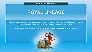 Sims Freeplay | Royalty Update 1 | Royal Lineage Quest