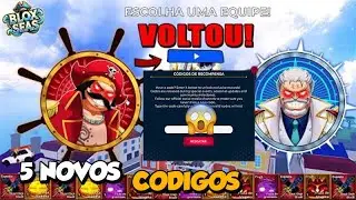 😱 CORRE!! SAIU! 4 NOVOS C&Oacute;DIGOS + TODOS C&Oacute;DIGOS ATIVOS DO VOX SEAS (BLOX SEAS)   NOVO ITEM.. VOLTOU