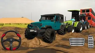 I rescue bus in mud ??  #gaming #games #simulator #rescue #youtube