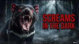 The Screams in the Dark | The True Story of the Tasmanian Devil #amazinganimals #wildlife #animals
