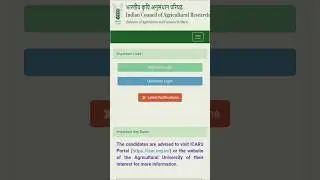 #icar new update #icar counseling latest #icar choice filling #icar news #Agriculture study#viral🏆🏆🔥