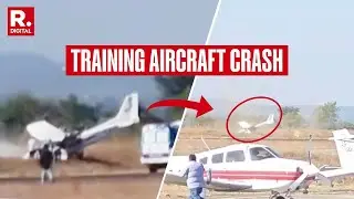 BREAKING: Training Aircraft Crashes In Madhya Pradesh, 2 Pilots Injured In Accident