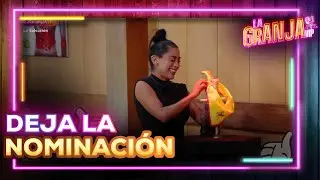 ¡Kim Shantal salvada de la nominación! Nuestra granjera se gana una semana más en La Granja VIP.
