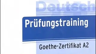 Prüfungstraining A2. ModellTest 3. (alle Teile)