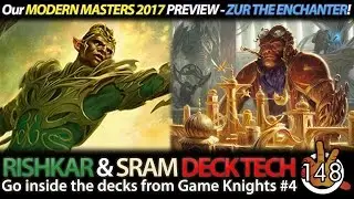 MODERN MASTERS 2017 PREVIEW, Rishkar & Sram Deck Tech | The Command Zone 148 | Magic Podcast