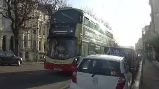 Brighton and Hove bus route 2 seen within Upper Rock Gardens, 2nd December 2025