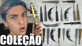 MINHA COLEÇÃO DE FACAS!