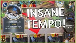 I hit Rank 3 Buffing SPIDERS with ICEBORN LEGACY | Legends of Runeterra