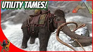 SCOUTING AND TAMING UTILITY TAMES FOR BASE EXPANSIONS!! || Ark Hardcore Ragnarok Ep 5!