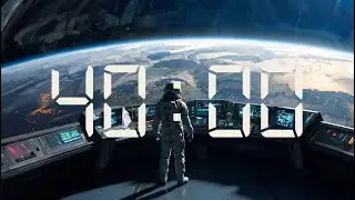 Study with Brown Noise for ADHD Focus | 40/10 Timer on the Moon 👨&zwj;🚀