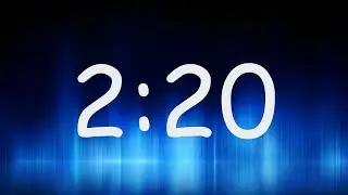 2:20 Minutes Timer / Countdown from 2min 20sec