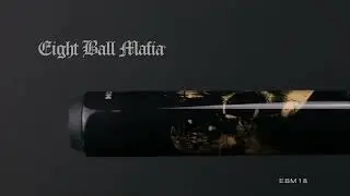 Eight Ball Mafia EBM18 Pool Cue Stick - HD Rotating 360 Degree Wide View