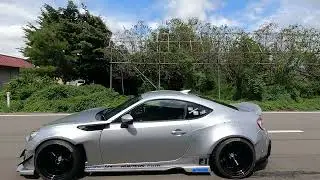 トヨタ86改（車外からの走行動画）DBA-ZN6改