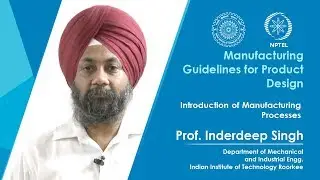 Introduction of Manufacturing Processes