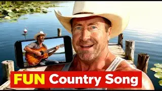 Xena Cheetah - Country Western Fishing Fun Music Video Song, Energetic Upbeat