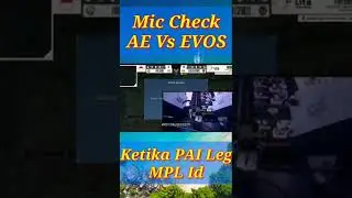 Momen AE PAI Leg saat lawan Evos - Mobile legends #shorts