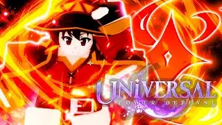 The *NEW* Megumin Does INSANE Damage In Universal Tower Defense!!