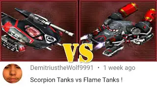 Nod Flame Tank vs Nod Scorpion Tank