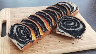Roll con semi di papavero / Bagel con semi di papavero, una ricetta semplice per tutto