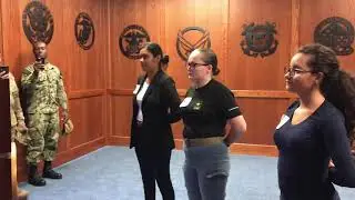 Nikki&rsquo;s  Navy Swear-In Ceremony