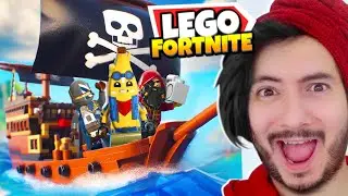 CREO UNA NAVE PIRATA SU LEGO FORTNITE..
