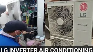 #LG.InverterAC Inverter V Double Fan Motor Duct able Split Unit @HVACguideline