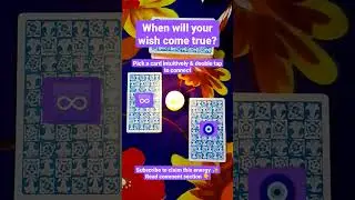 When will your wish come true?#short #youtubeshort #tarot #wish #fyp #treanding