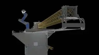 On-Orbit Servicing, Assembly, and Manufacturing 2 (OSAM-2) Animation