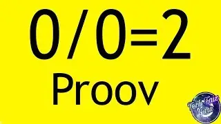 0/0=2 Prove [Tech Faiz Guru]