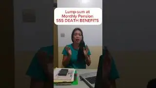 SSS DEATH BENEFIT #LUMPSUM #MONTHLYPENSION