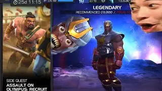 Assault on Olympus Legendary Difficulty but I Only Brought Air Walker | R3 6* Airwalker Gameplay