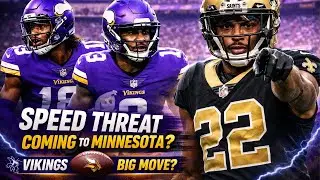 🔥 VIKINGS EYE SPEED! Rashid Shaheed to Minnesota?! 🟣⚡🏈
