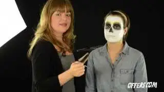 Sugar Skull Makeup Tutorial For Halloween and D&iacute;a de los Muertos