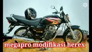 inspirasi 😀megapro hiu modif herex 2021 ter hits!!! #herex #megaprohiu #tigerherex