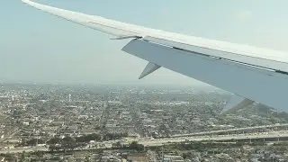 QF93 MEL-LAX Qantas Boeing 787-9 Dreamliner Landing